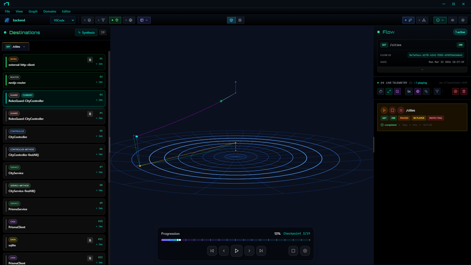 reflec7 3D architecture view